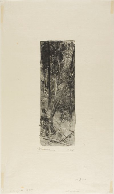 Fallande tallar av Louis Auguste Lepère