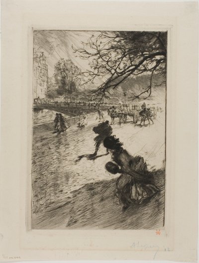 Duschar av Louis Auguste Lepère