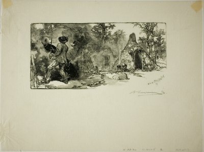 Kolbrännarna av Louis Auguste Lepère