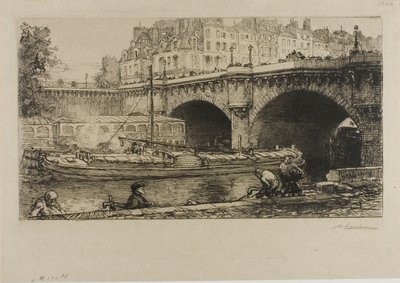Pont-Neuf av Louis Auguste Lepère