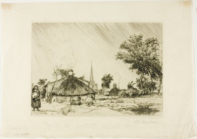 Duschen av Louis Auguste Lepère