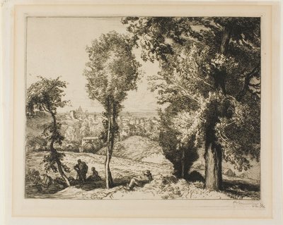 Till Gentilly av Louis Auguste Lepère
