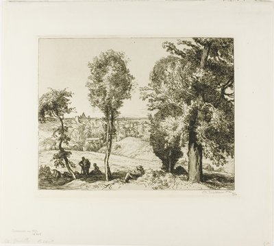 Till Gentilly av Louis Auguste Lepère