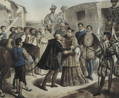 Torcuato TASSO (litografi) av Louis Auguste Turgis