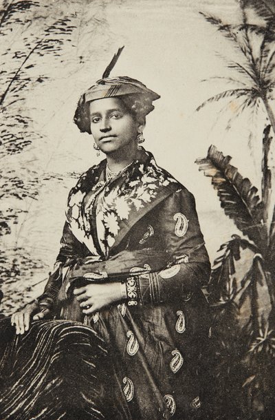 MARTINIQUE - Typ och kreolsk kostym, ca. 1920. av Louis Bauer