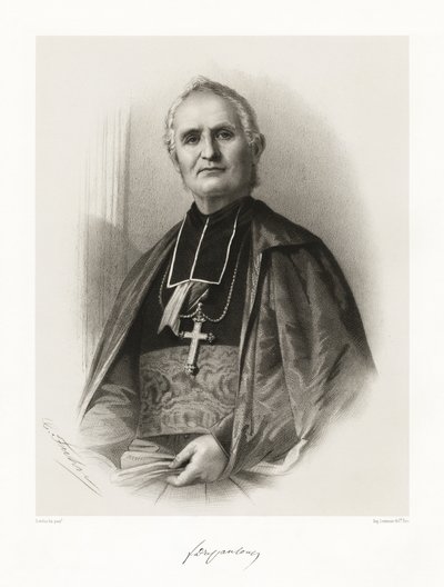 Félix Dupanloup, 1865-66 av Louis Benoit Antoine Tuerlinckx