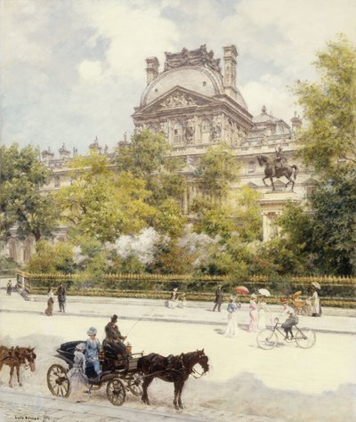 Louvrentorget av Louis Beraud