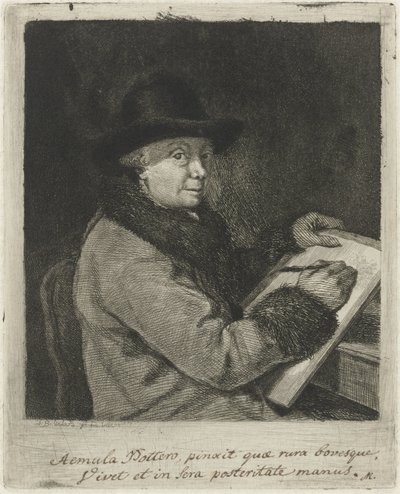 芸術家ヨハネス・ヤンソンの肖像、デッサンスウェーデン語 av Louis Bernard Coclers
