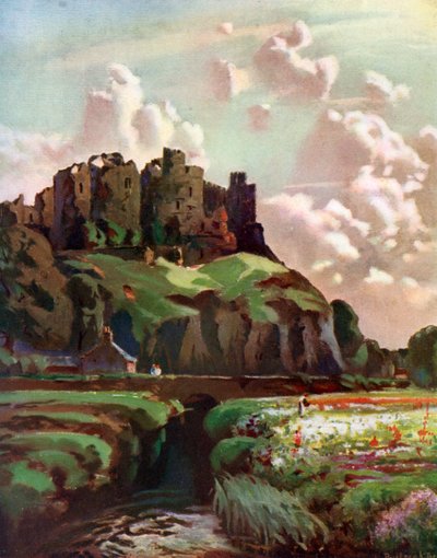 Harlech Castle, Merionethshire, Wales, 1924-1926 av Louis Burleigh Bruhl