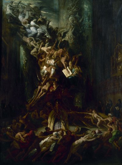 Sabbatens runda, ca. 1861. av Louis Candide Boulanger