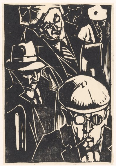 Förbipasserande (originaltitel på objektet) av Louis Cardinaals (signed by artist)