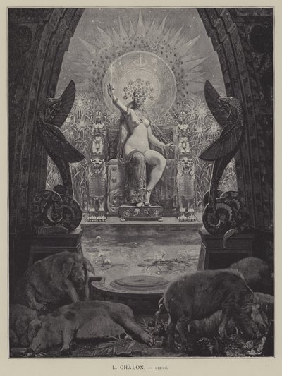 Circe av Louis Chalon