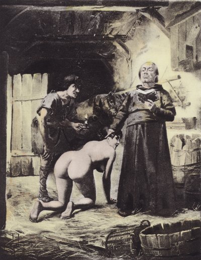 Dom Gianni och Pietro, nionde dagen, tionde berättelsen av Louis Chalon