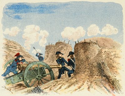 Illustration hämtad från boken "Les heros du Siecle", anekdotiska reciter av Dick de Lonlay och illustrerad av Louis Bombled (1862-1927) av Louis Charles Bombled