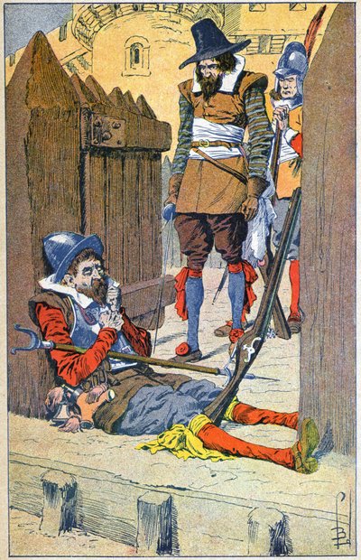 La Rochelles högkvarter av Louis Charles Bombled