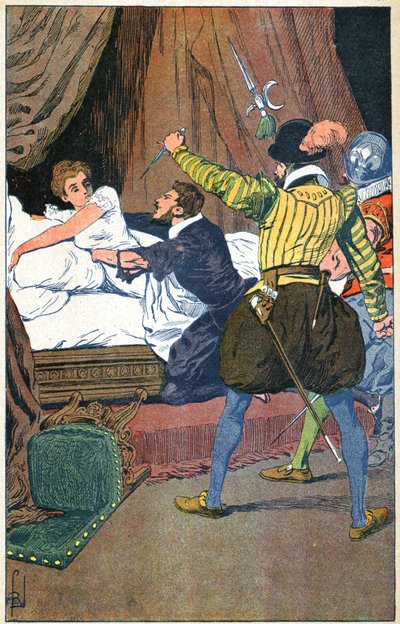 Saint Barthelemy natt av Louis Charles Bombled