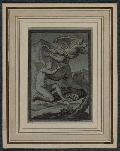 Mytologisk scen, 1600-talet. av Louis Cheron