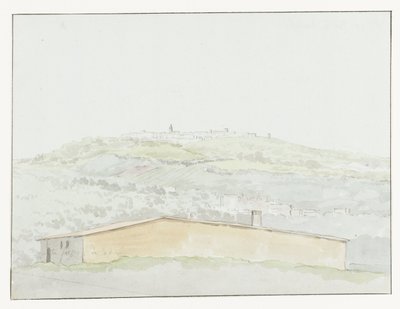 Klassiska tillflyktsort i Brindisi Forntida kolumn på hamnen i Brindisi (titel på objekt) Resor i Italien, Sicilien och Malta - 1778 (serietitel) av Louis Ducros