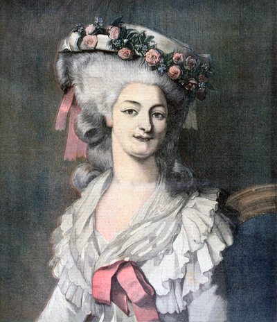 Marie-Louise, prinsessan av Lamballe, 1892 av Louis Edouard Rioult