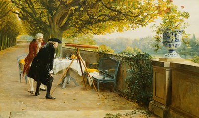 Voyeurs av Louis Emile Adan