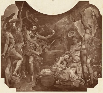 Jupiter och Corybantes av Louis Emile Durandelle