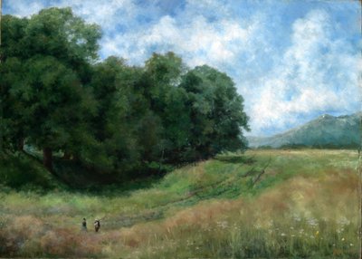 Fältväg nära Kronberg i Taunus av Louis Eysen