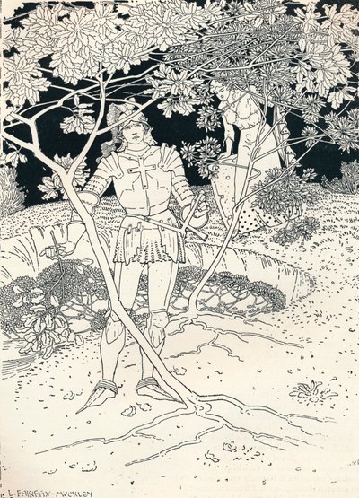 Illustration till Spensers Faerie Queene. Canto II. Vers 30, c1895 av Louis Fairfax Muckley