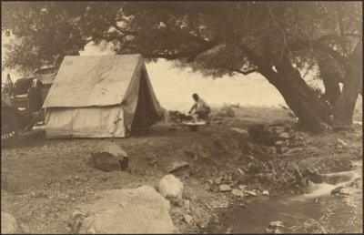[Campingscen] av Louis Fleckenstein