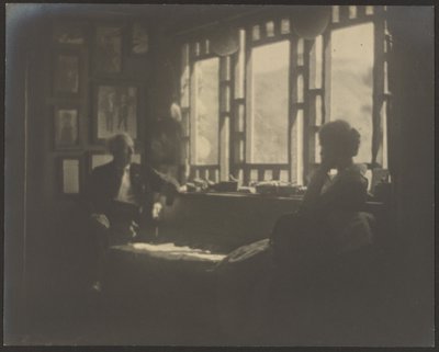 Charles Lummis hemma i El Alisal av Louis Fleckenstein