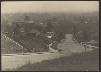 [Stadslandskap från Los Angeles] av Louis Fleckenstein