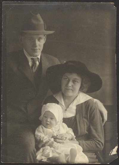 Familjeporträtt av Louis Fleckenstein