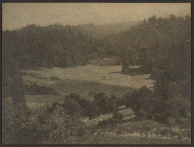 [Bergslandskap] av Louis Fleckenstein
