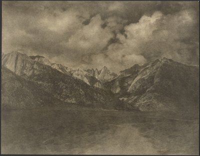 [Bergslandskap] av Louis Fleckenstein