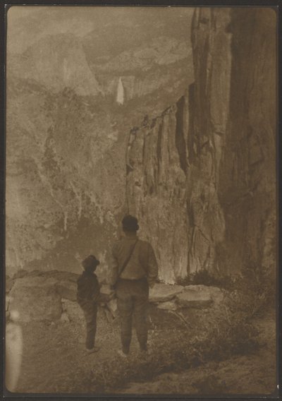 Vandringsleden ”Nevada Falls from Ledge”, Yosemite av Louis Fleckenstein