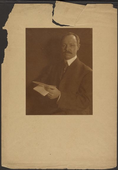 Porträtt av pastor P. Power av Louis Fleckenstein