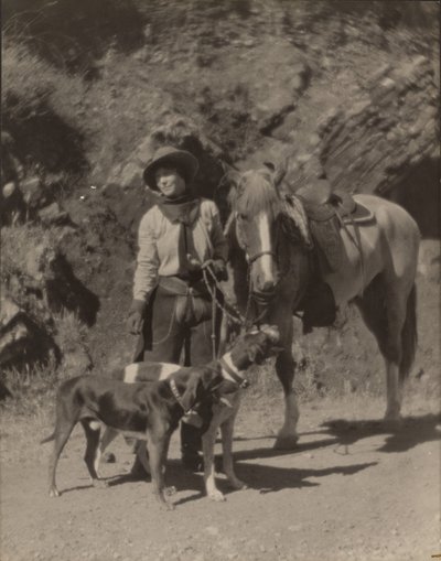 Ruth Comfort Mitchell (författare av westernberättelser) av Louis Fleckenstein
