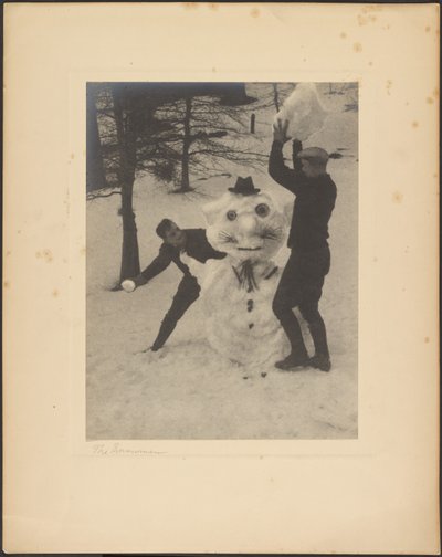 Snögubben av Louis Fleckenstein