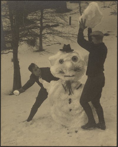 Snögubben av Louis Fleckenstein