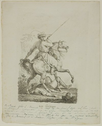 En kosack av Louis Francois Lejeune