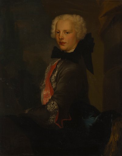 Porträtt av en adelsman (olja på duk) av Louis Gabriel (attr.to) Blanchet