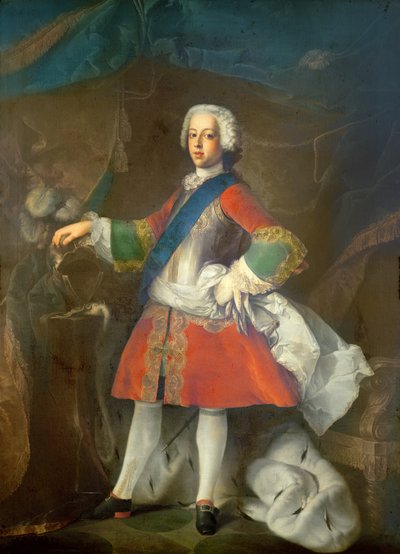 Prins Charles Edward Louis Philip Casimir Stuart av Louis Gabriel Blanchet