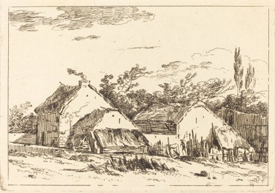 Två lador av Louis Gabriel Moreau the Elder