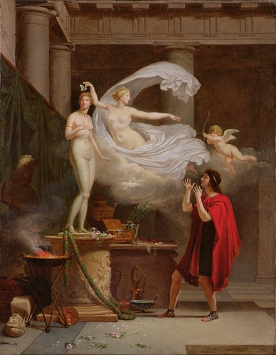 Pygmalion och Galatea av Louis Gauffier