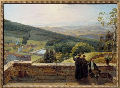 Arnodalen, utsikt från Vallombrosa av Louis Gauffier