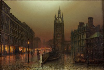 St Nicholas Street, Newcastle upon Tyne, 1902 av Louis Grimshaw