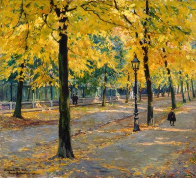 Mycket Urde Avenue av Louis Gustave Cambier