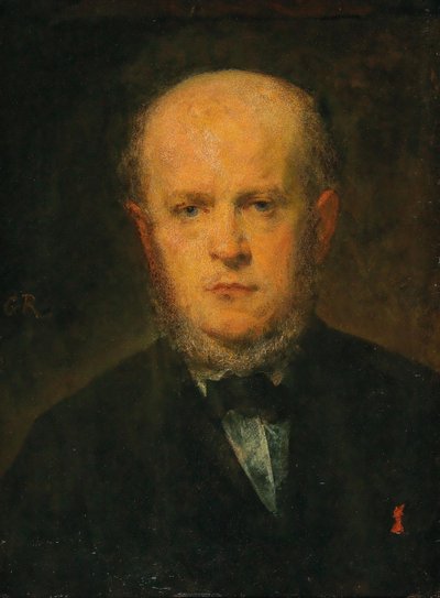 Porträtt av Adolph Menzel 1815-1905, 1867. av Louis Gustave Ricard