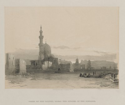 Egypten och Nubien, volym III: Kalifernas gravar, Kairo av Louis Haghe