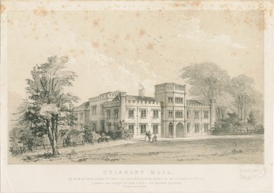 Wolseley Hall: stålgravyr, nd [c 1830] (tryck) av Louis Haghe