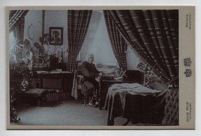 Franz Liszt (1811-1886) (1886, fotografi) av Louis Held